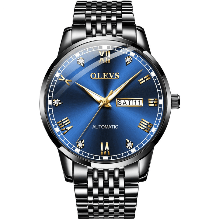 OLEVS 6602 Watches Business Men Diamond Classic Calendar | 1mrk.com