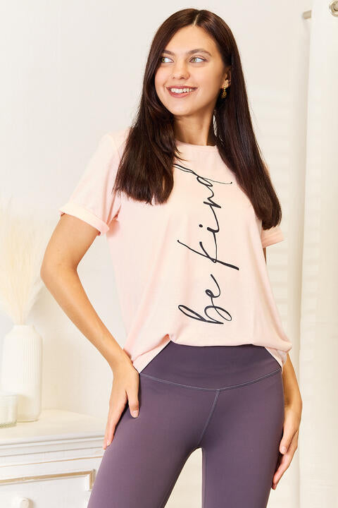 Simply Love BE KIND Graphic Round Neck T-Shirt | 1mrk.com