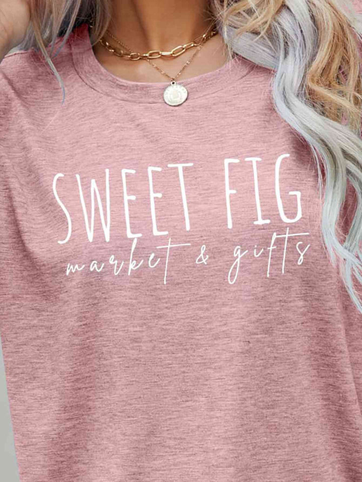 SWEET FIG MARKET & GIFTS Graphic Tee | 1mrk.com