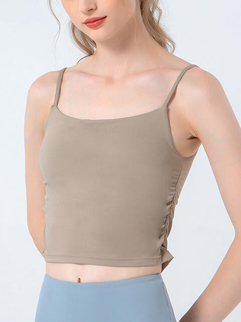 Ruched Sports Cami | 1mrk.com