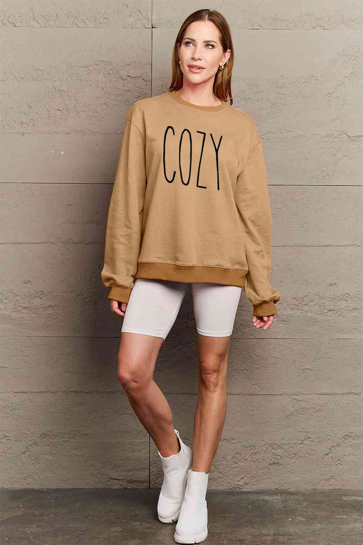 Simply Love Full Size COZY Graphic Sweatshirt |1mrk.com