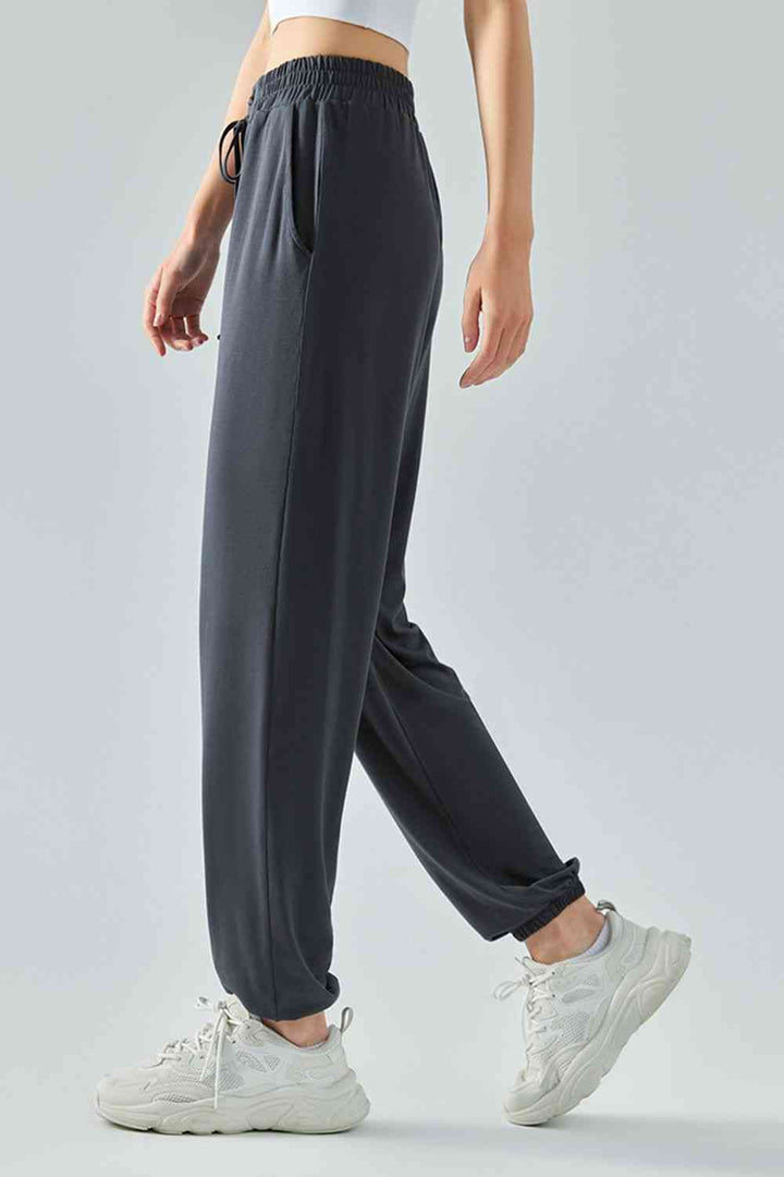 Tie Waist Sports Pants |1mrk.com