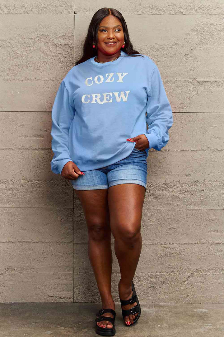 Simply Love Full Size COZY GREW Graphic Sweatshirt |1mrk.com