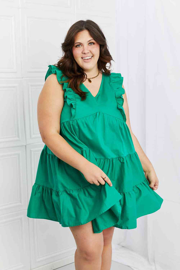 Hailey & Co Play Date Full Size Ruffle Dress | 1mrk.com