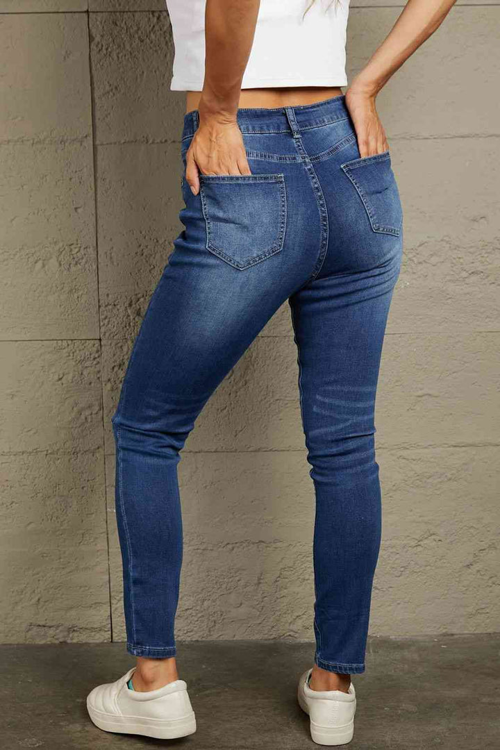 Baeful What You Want Button Fly Pocket Jeans | 1mrk.com