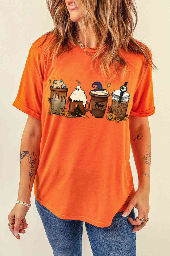 Graphic Round Neck T-Shirt | 1mrk.com