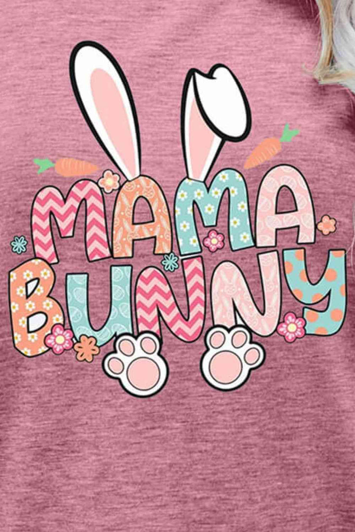 MAMA BUNNY Easter Graphic Short Sleeve Tee | 1mrk.com