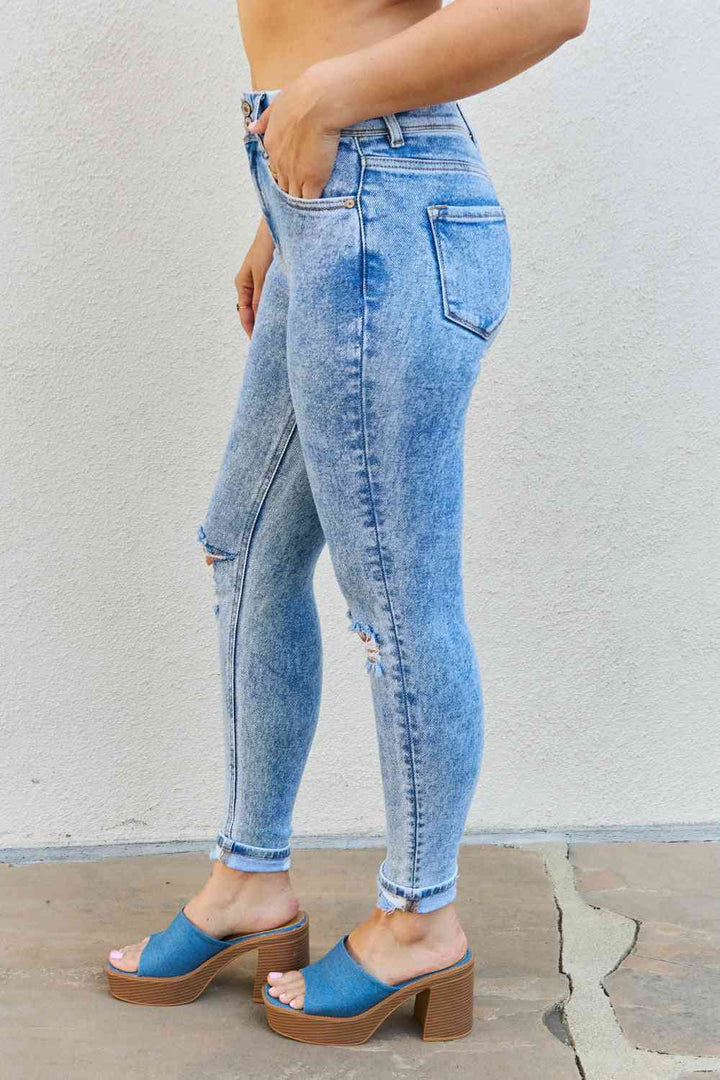 Kancan Emma Full size High Rise Distressed Skinny Jeans | 1mrk.com