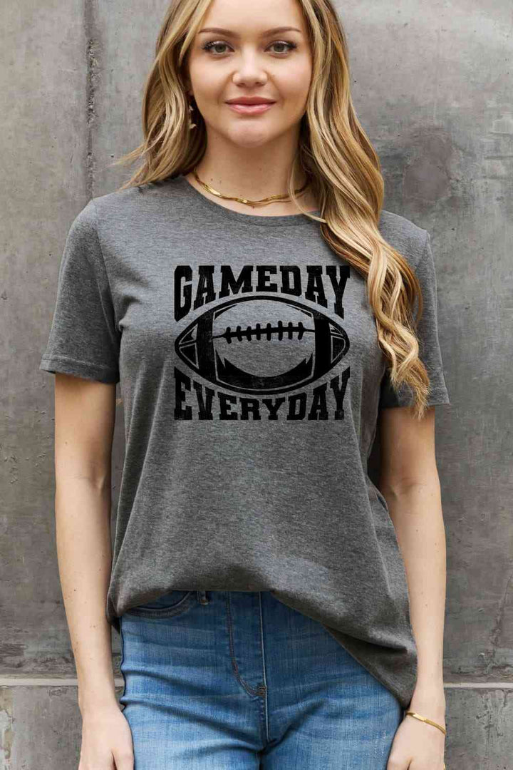 Simply Love Full Size GAMEDAY EVERYDAY Graphic Cotton Tee | 1mrk.com