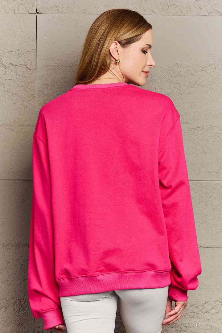 Simply Love Full Size MAMA Graphic Long Sleeve Sweatshirt |1mrk.com