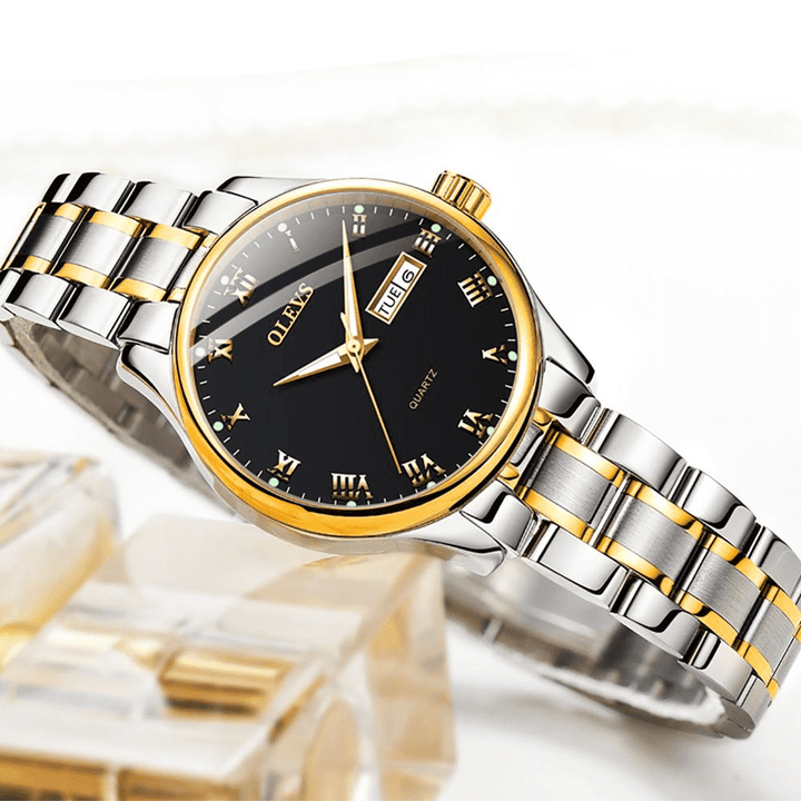 OLEVS 5568 Women Hand Watch Quartz Watch Fashion Business date Timepiece | 1mrk.com