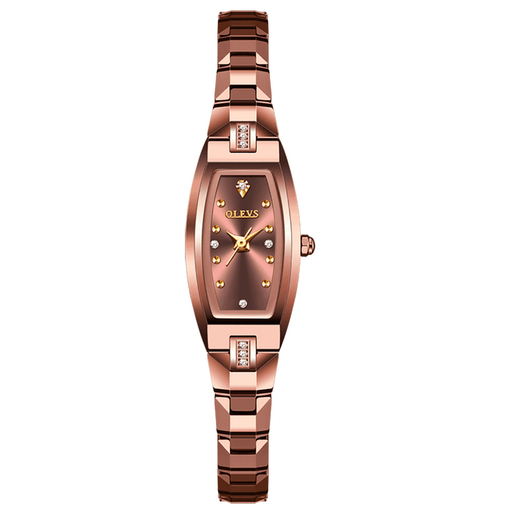 OLEVS 5501 Wrist Watch Waterproof Alloy Quartz Ladies Rose Gold OLEVS