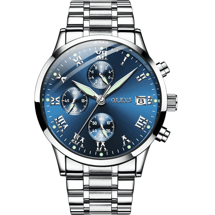 OLEVS 5569 Watch Steel Band Water Resistant Feature Low Prices | 1mrk.com