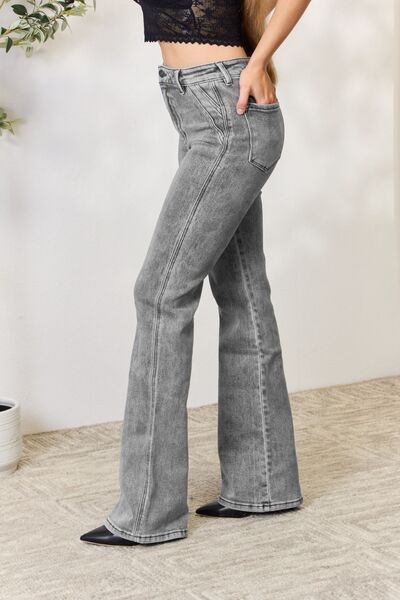 Kancan High Waist Slim Flare Jeans | 1mrk.com