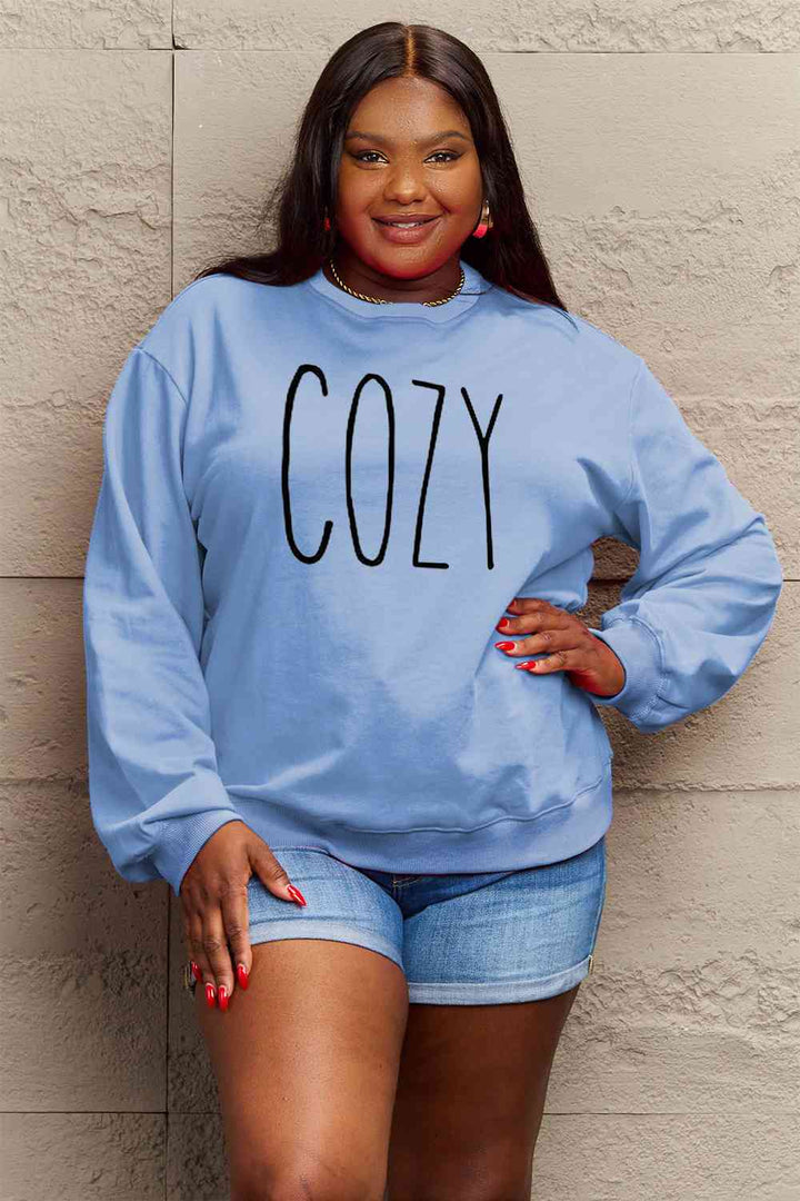 Simply Love Full Size COZY Graphic Sweatshirt |1mrk.com