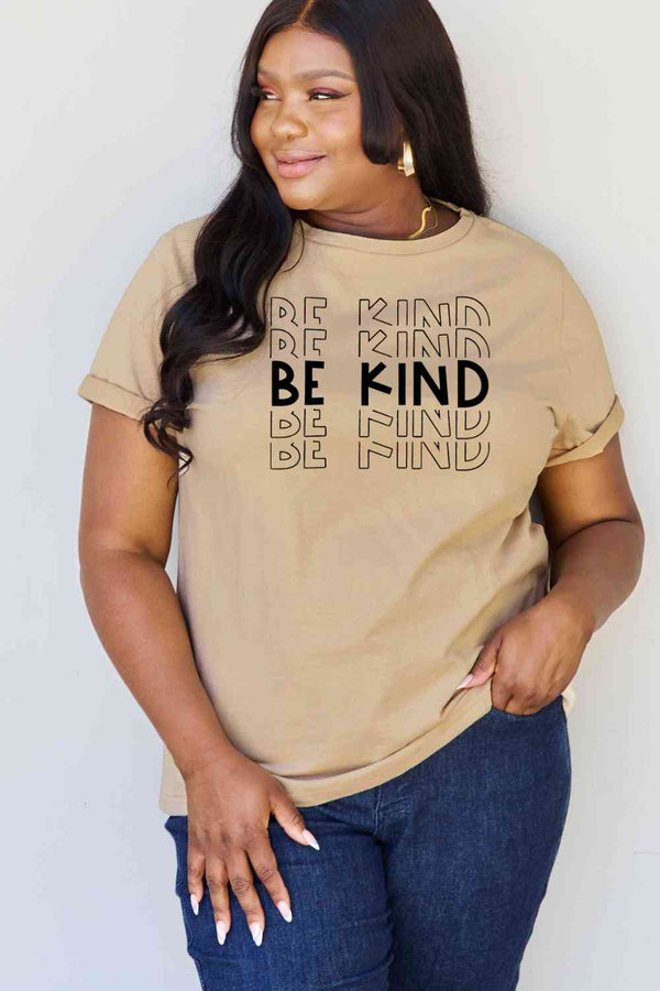 Simply Love Full Size BE KIND Graphic T-Shirt | 1mrk.com