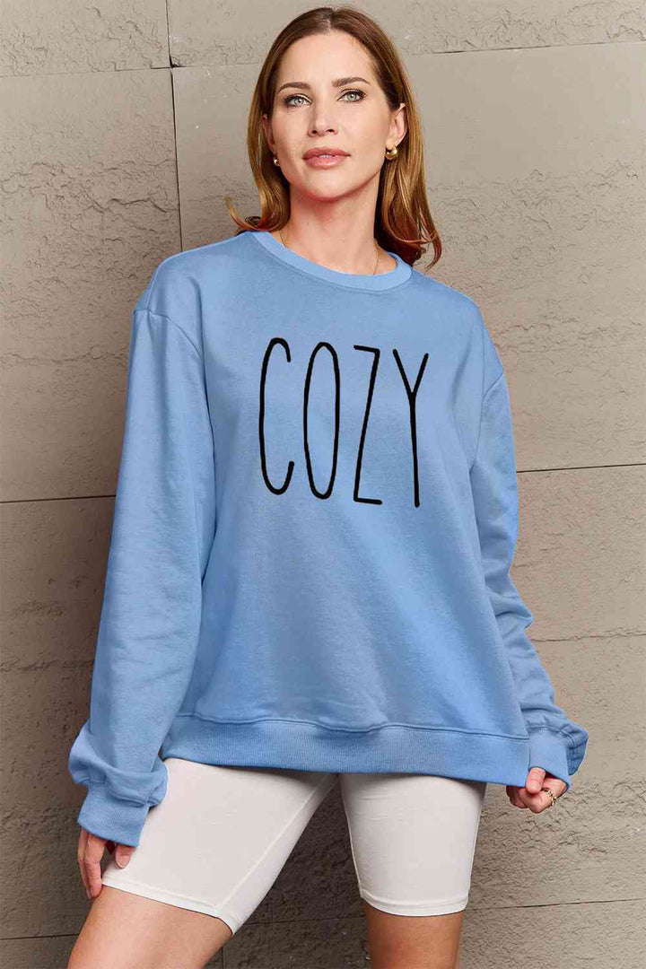 Simply Love Full Size COZY Graphic Sweatshirt |1mrk.com