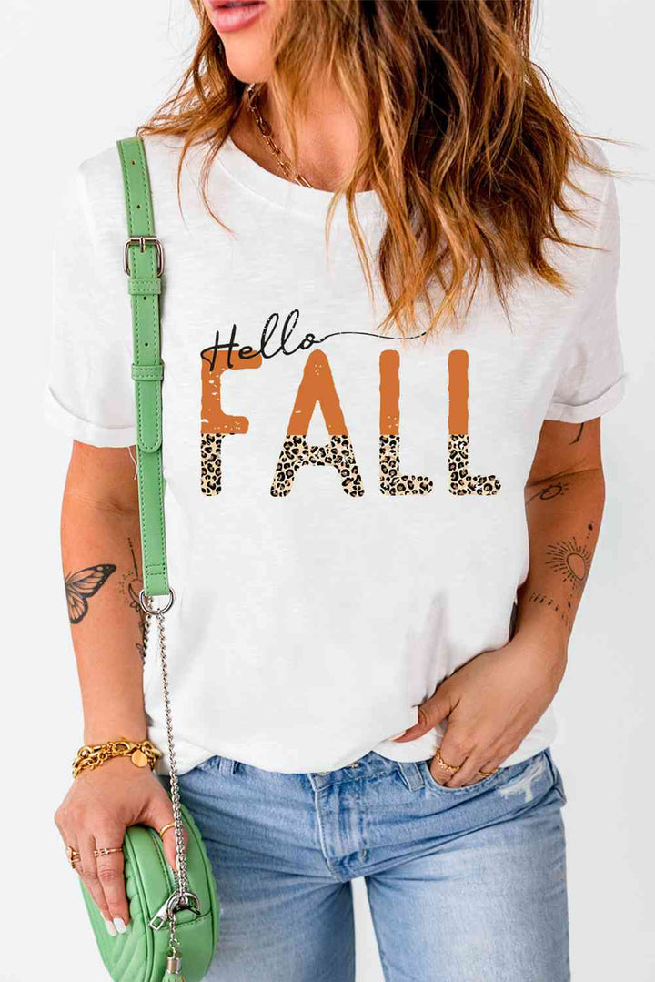 HELLO FALL Graphic Tee | 1mrk.com