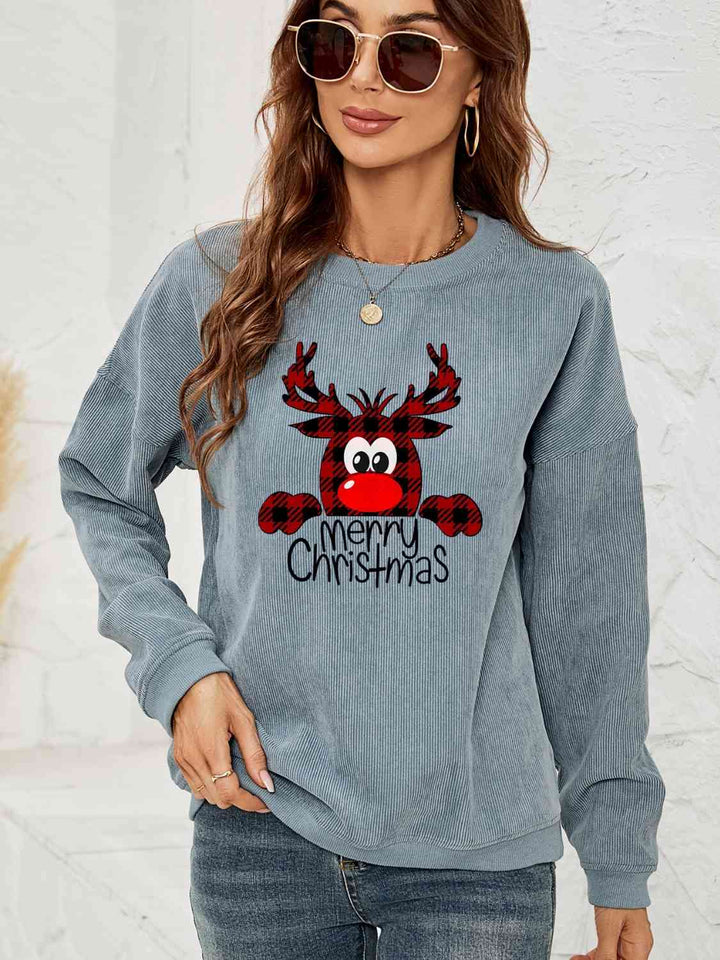 MERRY CHRISTMAS Graphic Sweatshirt |1mrk.com