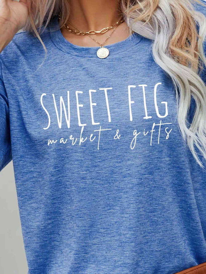 SWEET FIG MARKET & GIFTS Graphic Tee | 1mrk.com