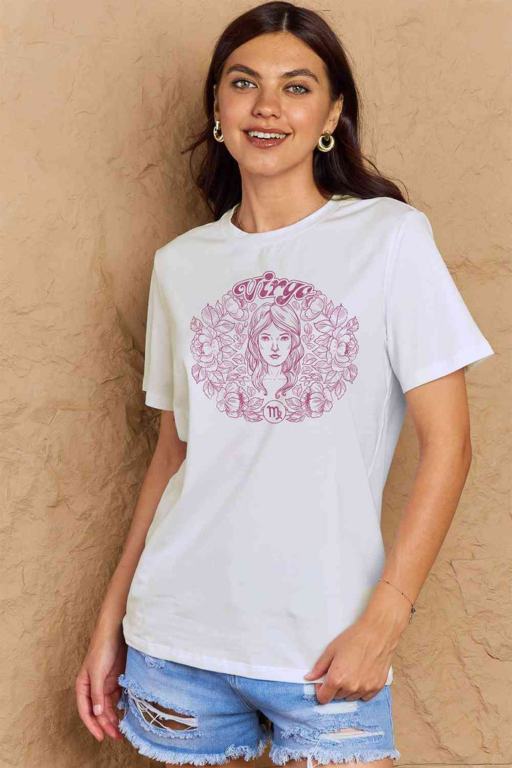 Simply Love Full Size VIRGO Graphic T-Shirt | 1mrk.com