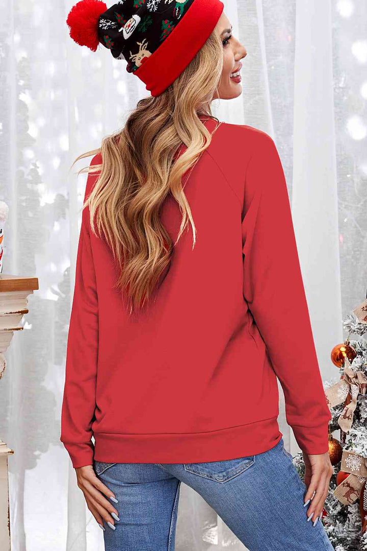 MERRY AND BRIGHT Graphic Sweatshirt |1mrk.com