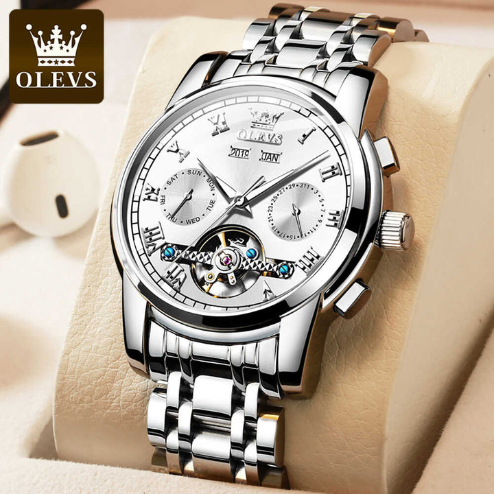 OLEVS 6607 Wristwatch Top Luxury Brand Men Business Waterproof | 1mrk.com