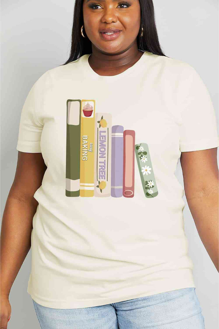 Simply Love Full Size EASY BAKING Graphic Cotton Tee | 1mrk.com