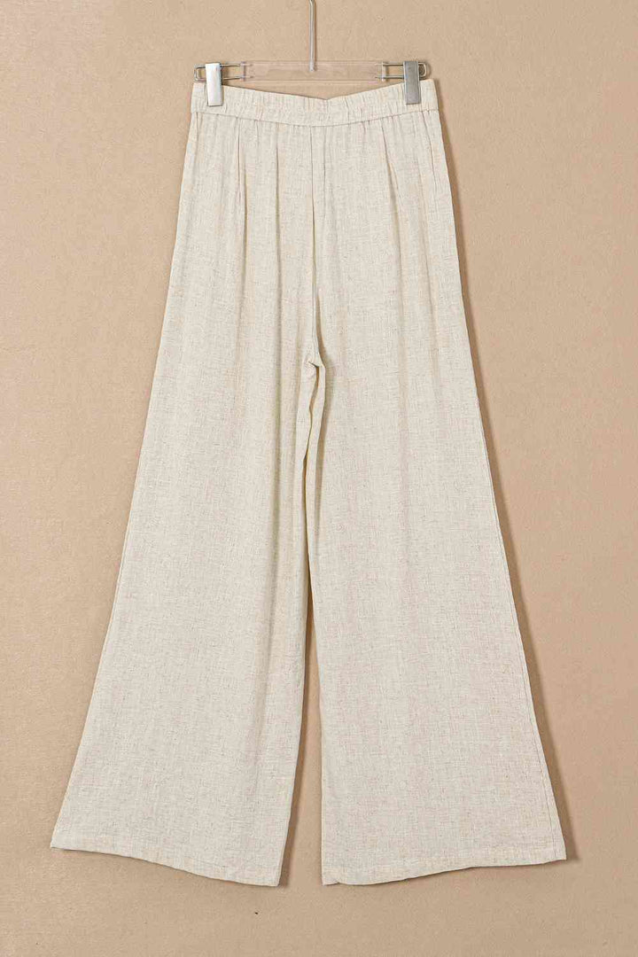 Straight Pants with Pockets | 1mrk.com