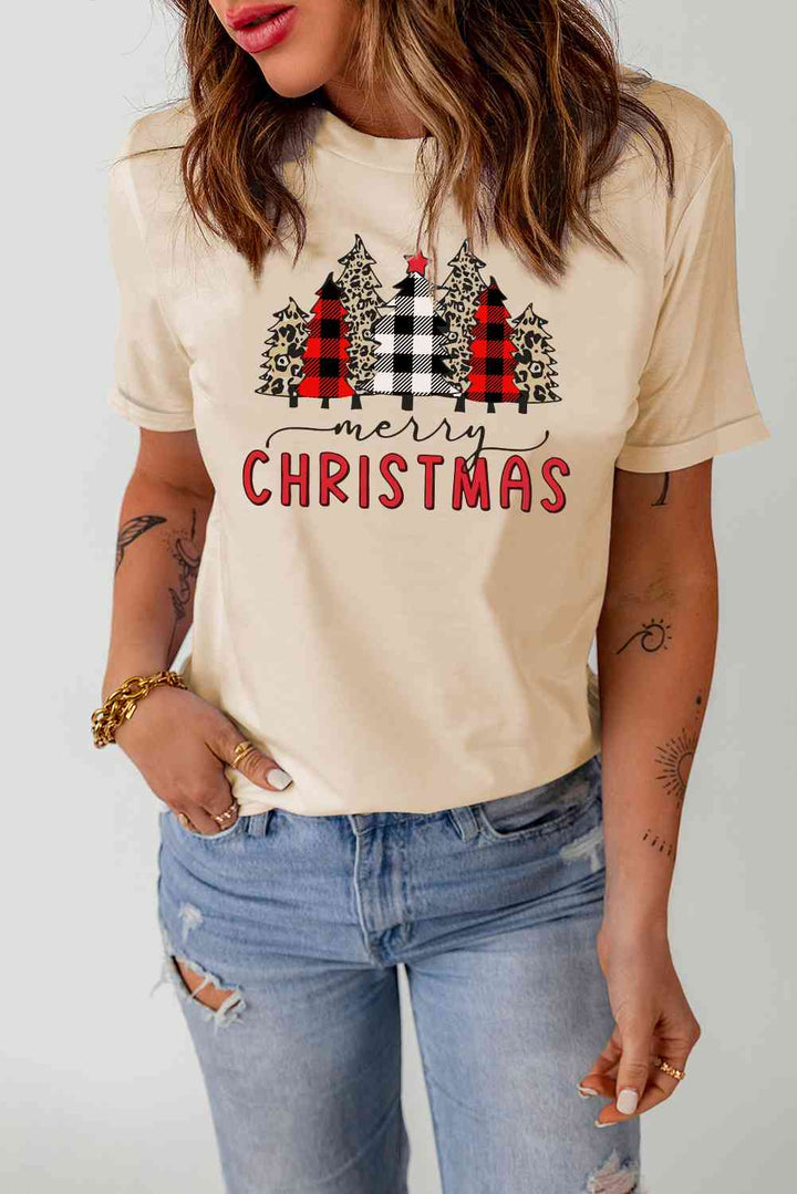 MERRY CHRISTMAS Graphic T-Shirt | 1mrk.com