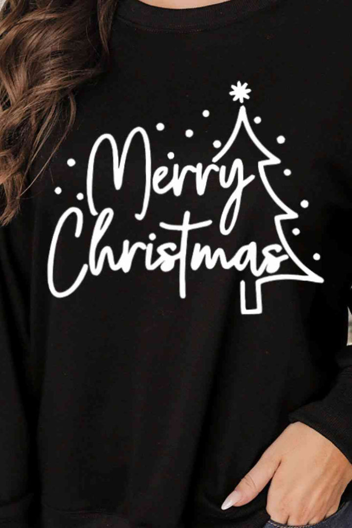 MERRY CHRISTMAS Graphic Sweatshirt |1mrk.com