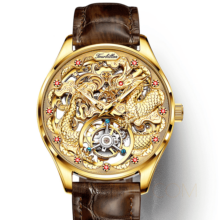 OUPINKE 3176 luxury brand watches Men wristwatch Steel | 1mrk.com