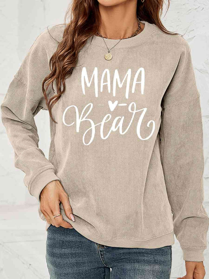 MAMA Graphic Round Neck Sweatshirt |1mrk.com