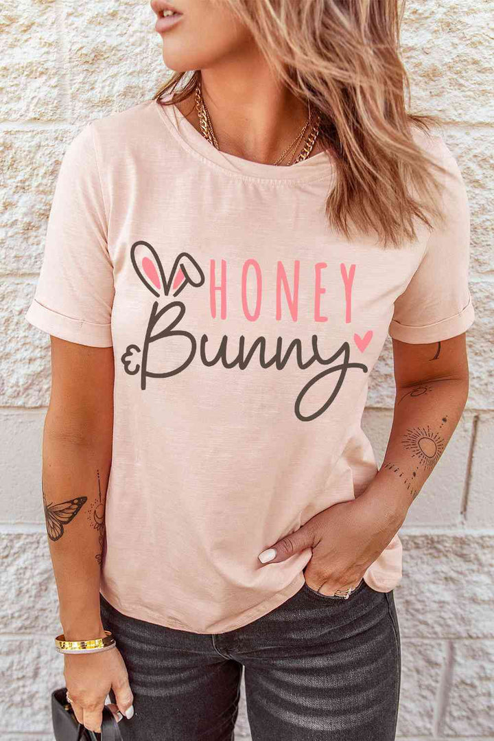 HONEY BUNNY Graphic Easter Tee | 1mrk.com