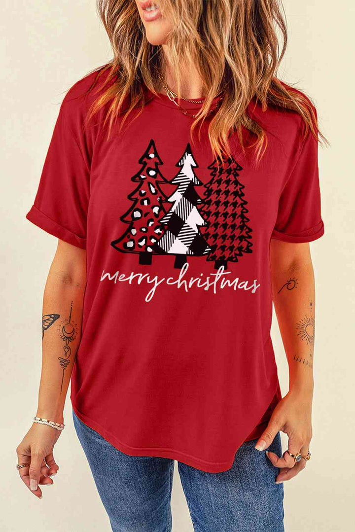 MERRY CHRISTMAS Graphic T-Shirt | 1mrk.com