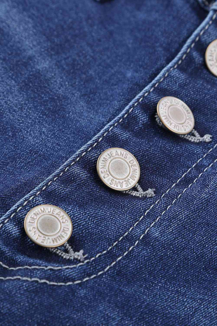 Baeful What You Want Button Fly Pocket Jeans | 1mrk.com