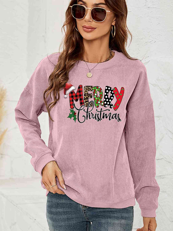 MERRY CHRISTMAS Graphic Sweatshirt |1mrk.com