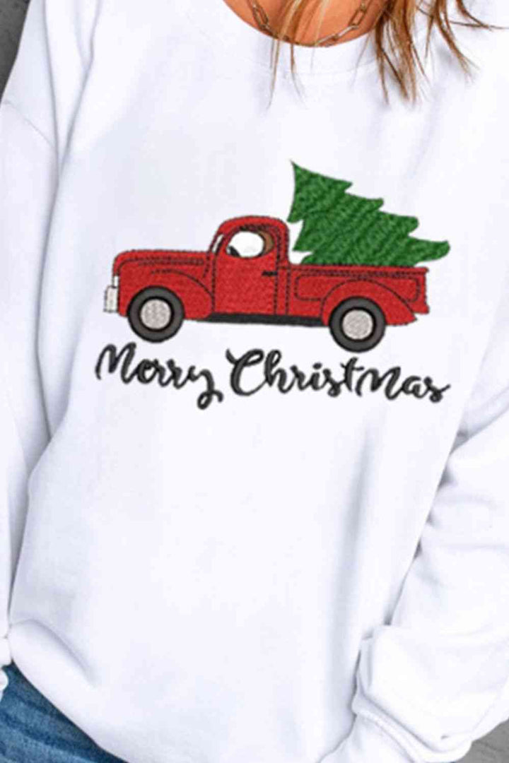 MERRY CHRISTMAS Graphic Sweatshirt |1mrk.com