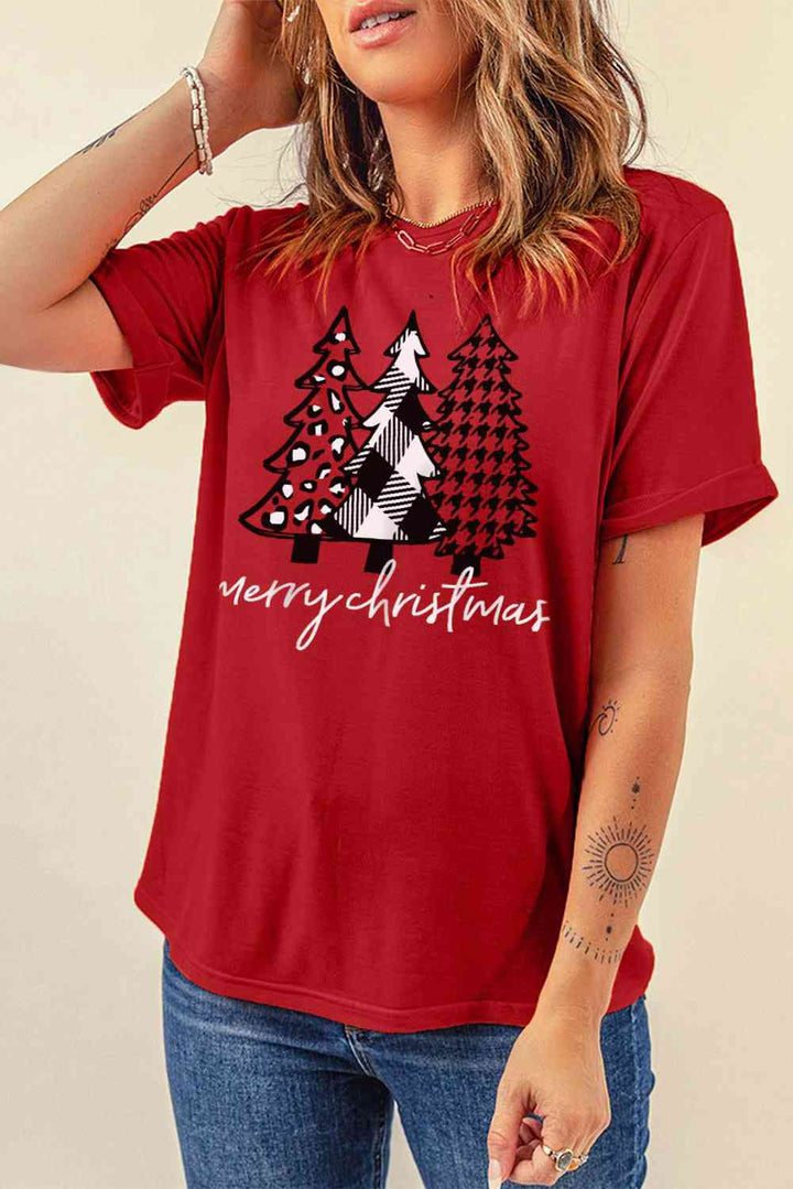 MERRY CHRISTMAS Graphic T-Shirt | 1mrk.com