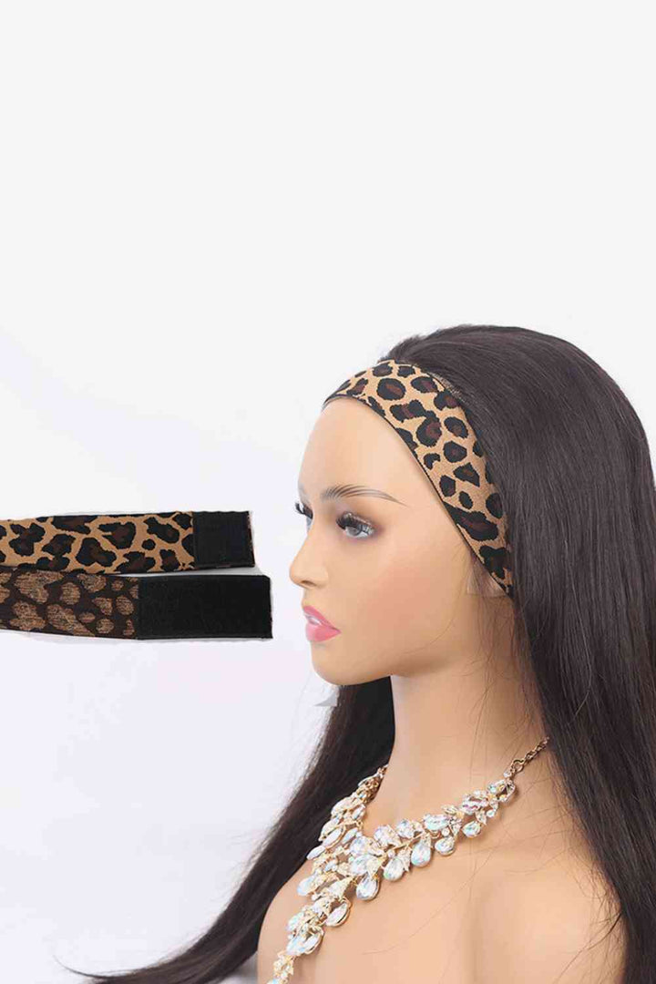 Leopard Elastic Soft Wig Grips 4-Pack |1mrk.com