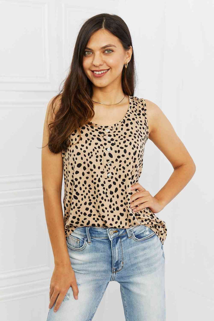 Heimish All About Me Full Size Sleeveless Top | 1mrk.com