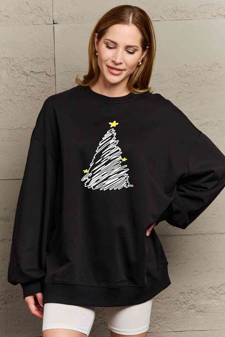 Simply Love Full Size Graphic Sweatshirt |1mrk.com