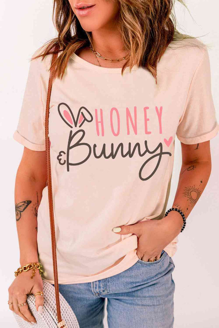 HONEY BUNNY Graphic Easter Tee | 1mrk.com