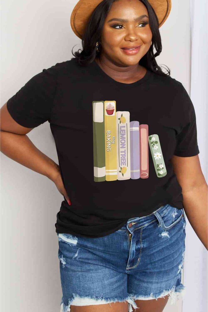 Simply Love Full Size EASY BAKING Graphic Cotton Tee | 1mrk.com