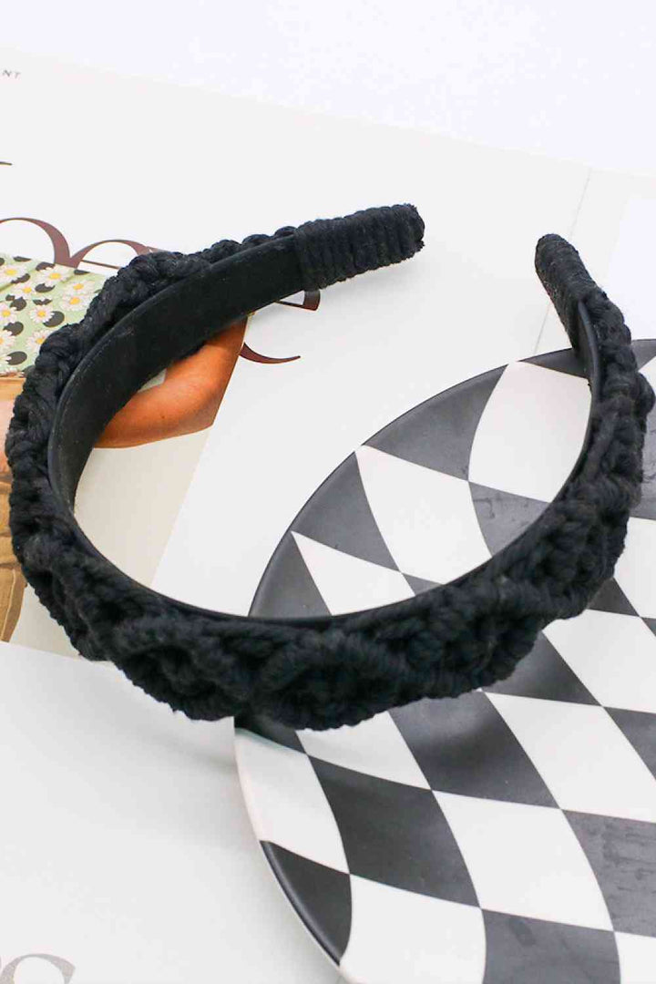 Can't Stop Your Shine Macrame Headband |1mrk.com