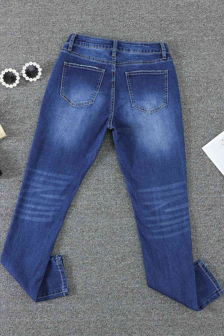 Baeful What You Want Button Fly Pocket Jeans | 1mrk.com