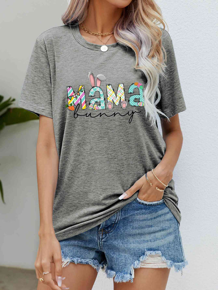 MAMA BUNNY Easter Graphic Tee | 1mrk.com