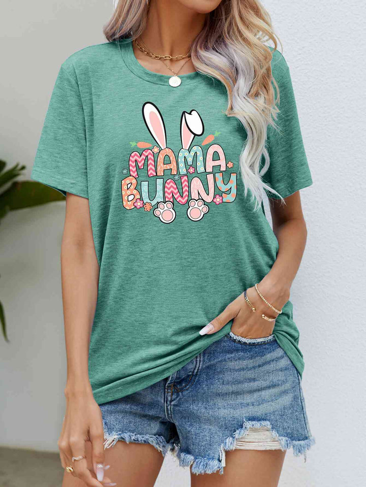 MAMA BUNNY Easter Graphic Short Sleeve Tee | 1mrk.com