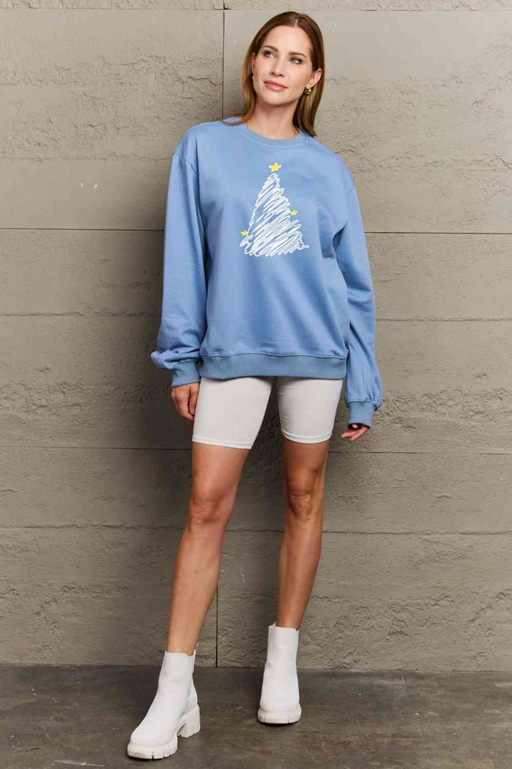 Simply Love Full Size Graphic Sweatshirt |1mrk.com