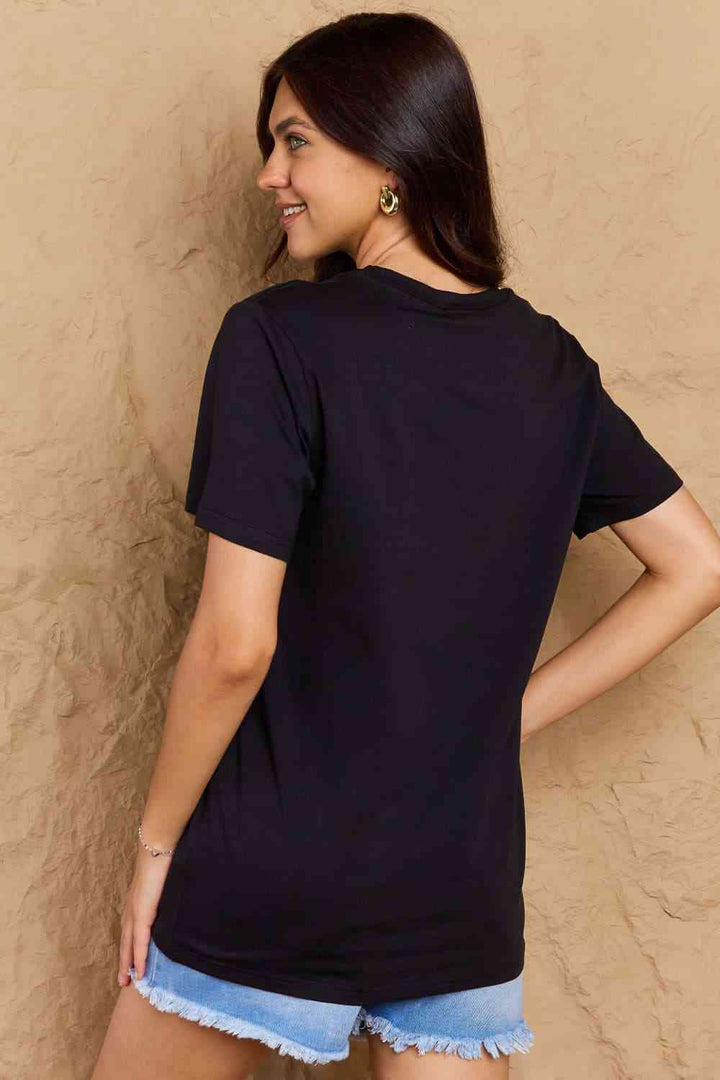 Simply Love Full Size FIND INNER PEACE Graphic Cotton T-Shirt | 1mrk.com